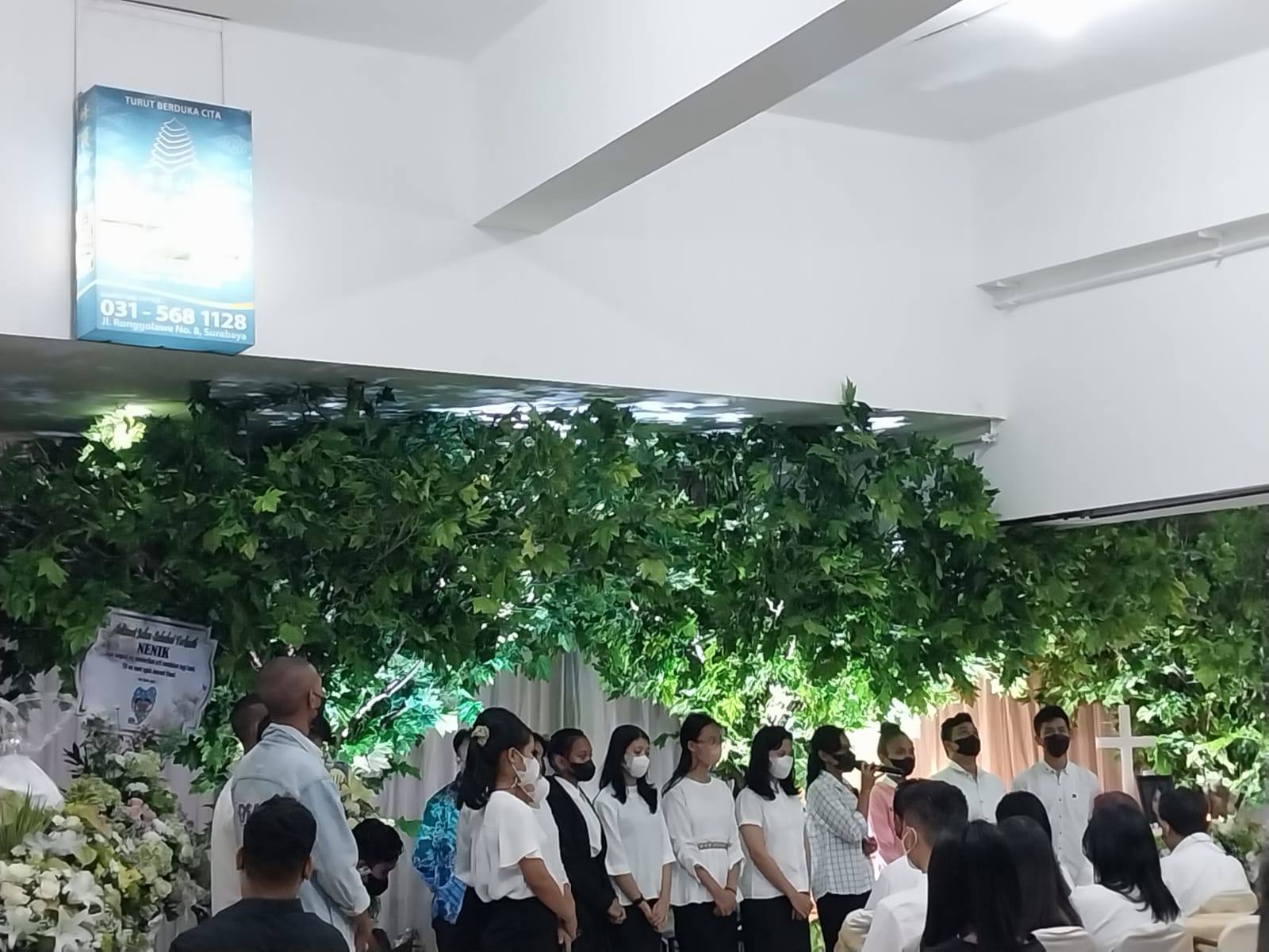 Pelayanan kedukaan di Rumah Duka Adi Jasa pada Senin 16 Januari 2023