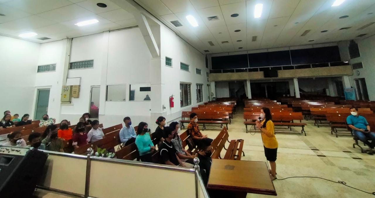 Pertemuan guru guru Sekolah Minggu Surabaya Utara pada Kamis 12 Januari 2023