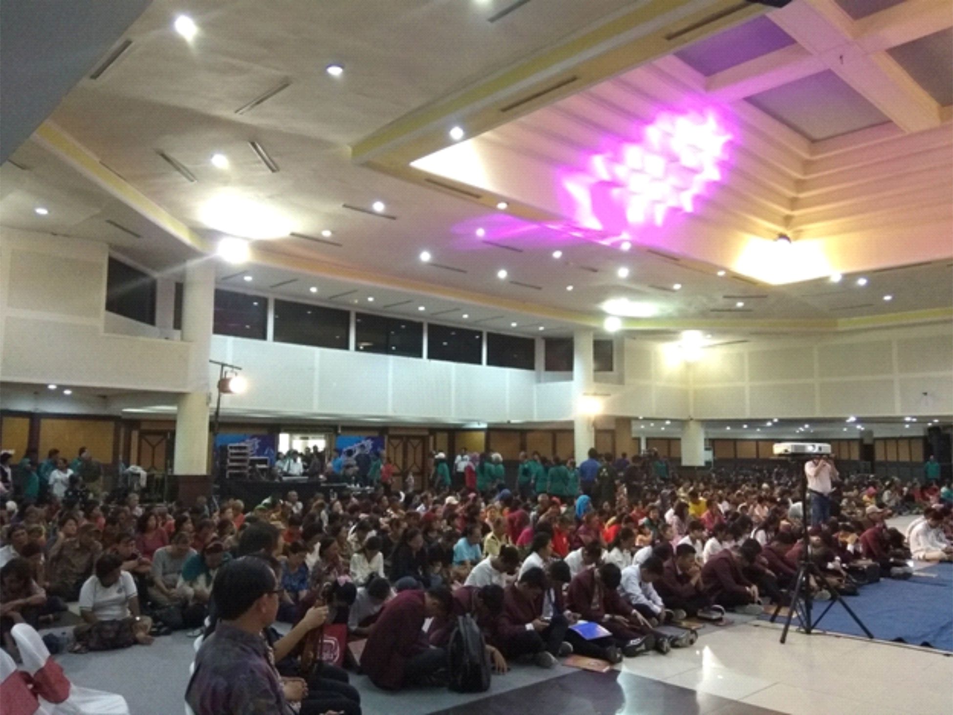 Peserta yang hadir dalam acara Natal Yayasan Pondok Kasih