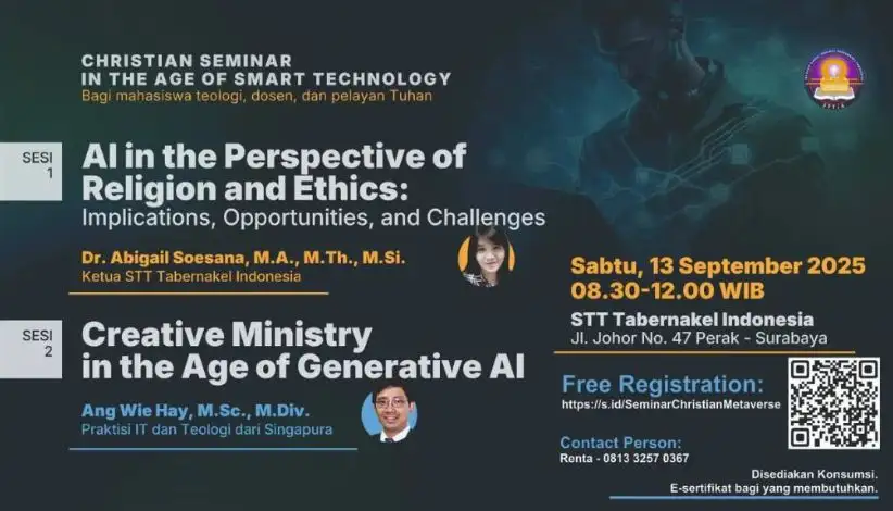 Seminar “Christian Seminar in The Age of Smart Technology”