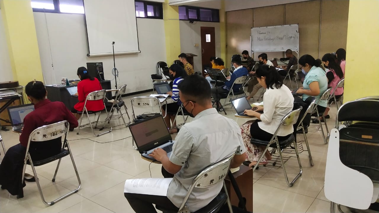 Ujian Komprehensif Tertulis Program Studi Sarjana Teologi dan Pendidikan Agama Kristen