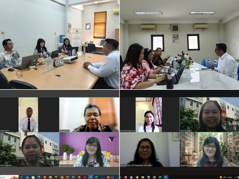 Dokumentasi Perwakilan wawancara CAMA Prodi Sarjana secara Onsite dan Online T.A. 2025/2026 STTIA