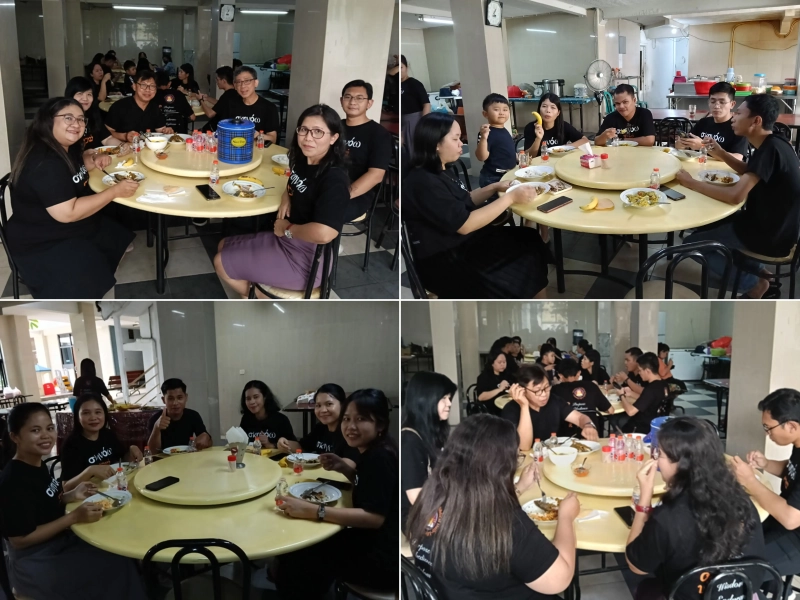 Dokumentasi ramah-tamah seusai seminar