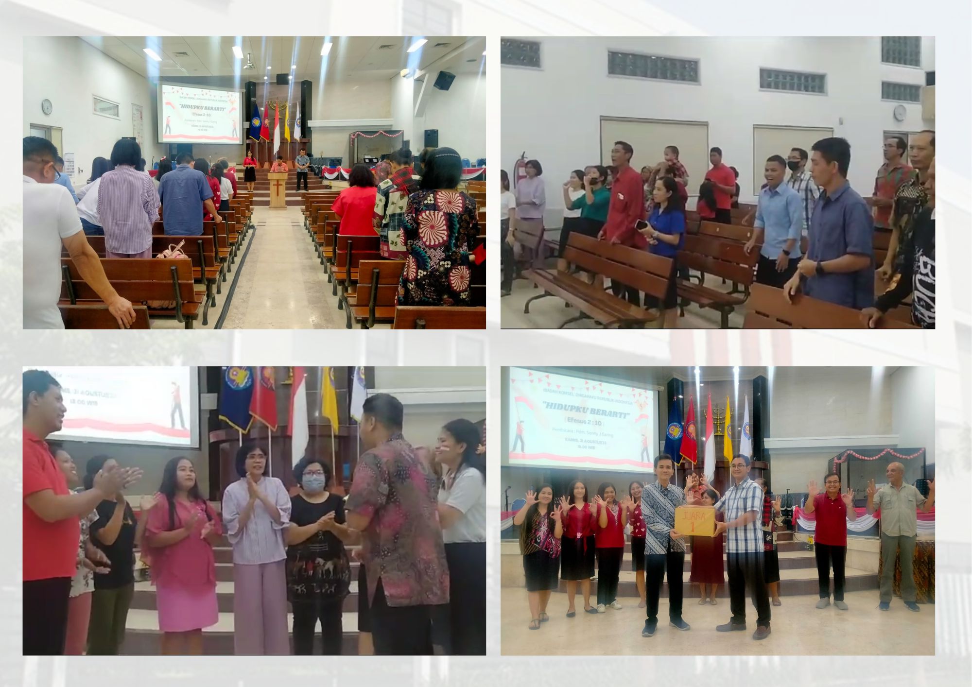 Dokumentasi kegiatan perayaan HUT KEMRI ke 78 STTIA bersama Komsel Surabaya Utara Tahun 2023
